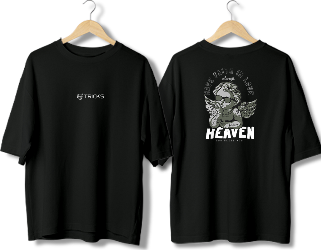 Camisa Estampada Angelus Oversized Heaven – Tricks