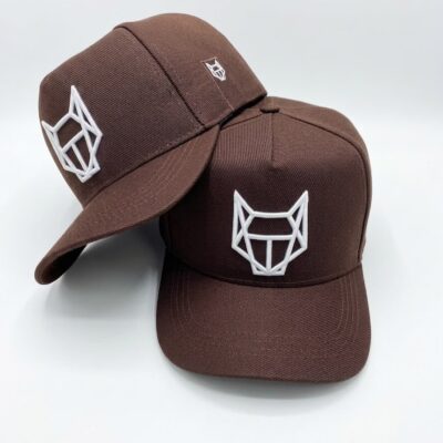 Boné TRICKS - Chocolate BIG Wolf Branco